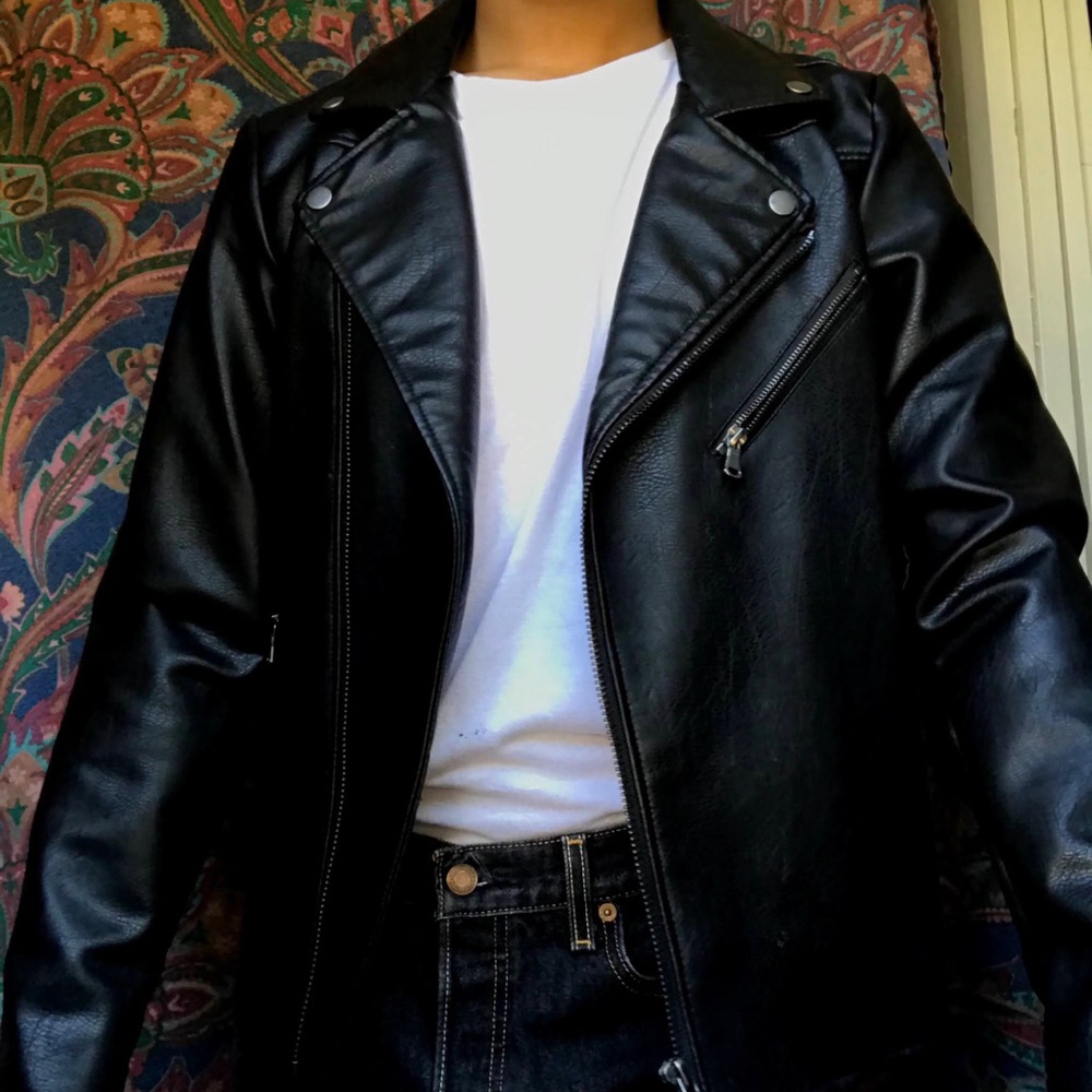 Leather south side serpent jacket from riverdale.